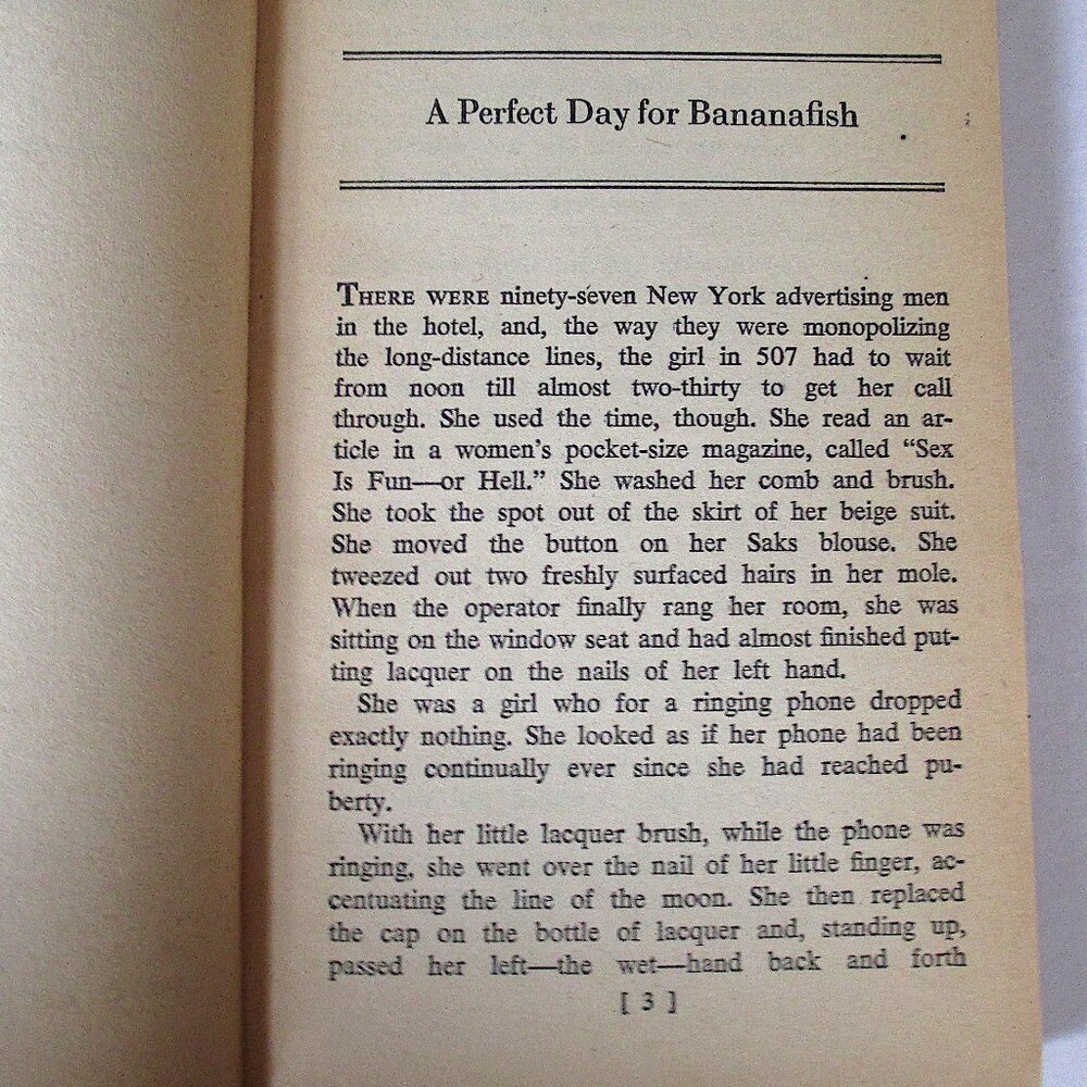 Lot of 3: J.D. Salinger - Vintage Paperback Books - Picture 4 of 13